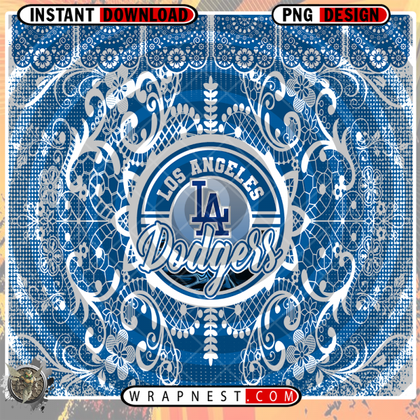DODGERS LACE & LOGO WRAP