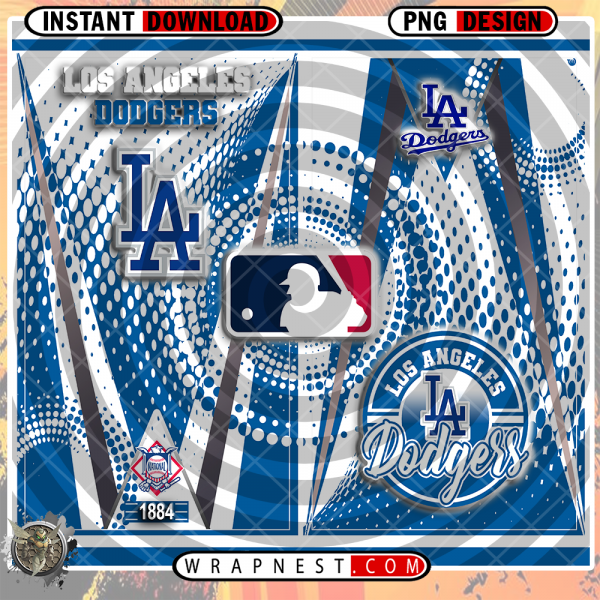 DODGERS TEAM LOGO WRAP