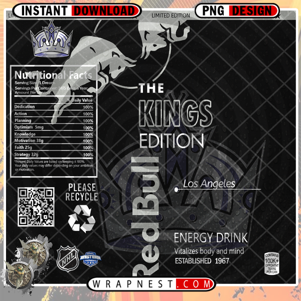 KINGS RED BULL WRAP