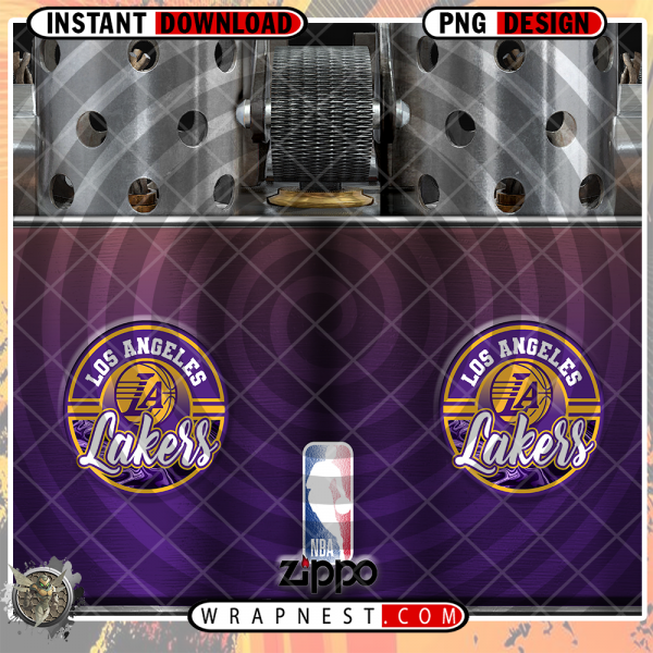 LAKERS ZIPPO WRAP