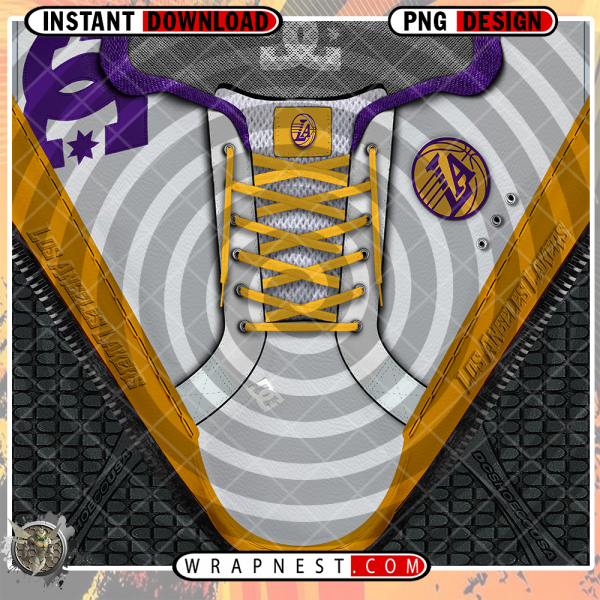 LAKERS DC SHOE WRAP