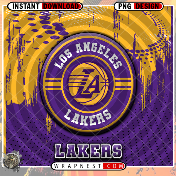LAKERS DOT LOGO WRAP