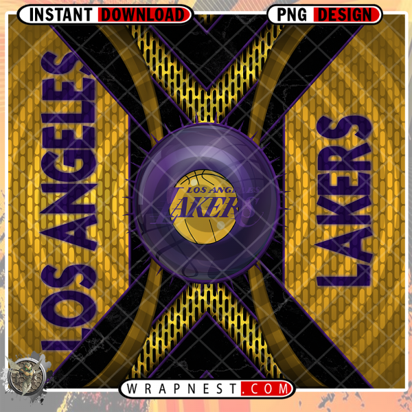 LAKERS METAL GRATING WRAP