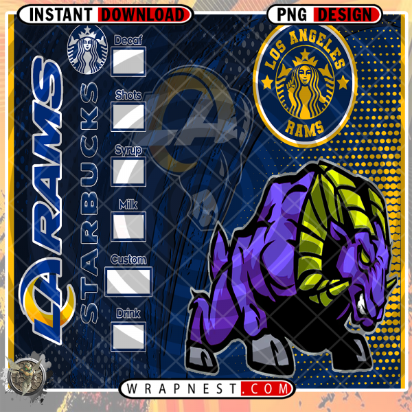 RAMS STARBUCKS WRAP