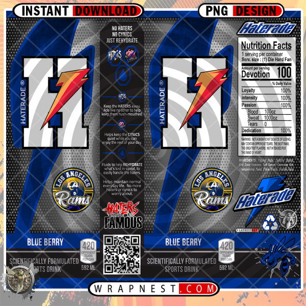 RAMS HATERADE WRAP