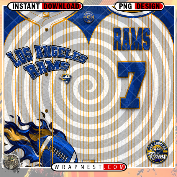 RAMS TEAM BUTTON-UP WRAP