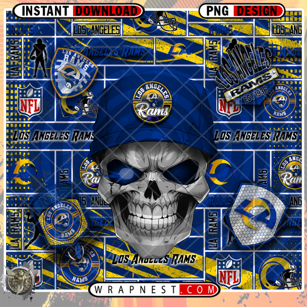 RAMS SKULL WRAP
