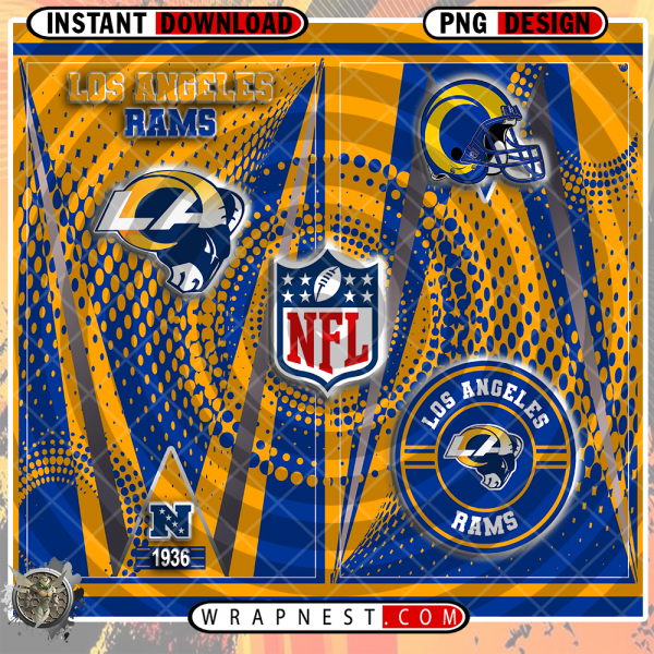 RAMS TEAM LOGO WRAP