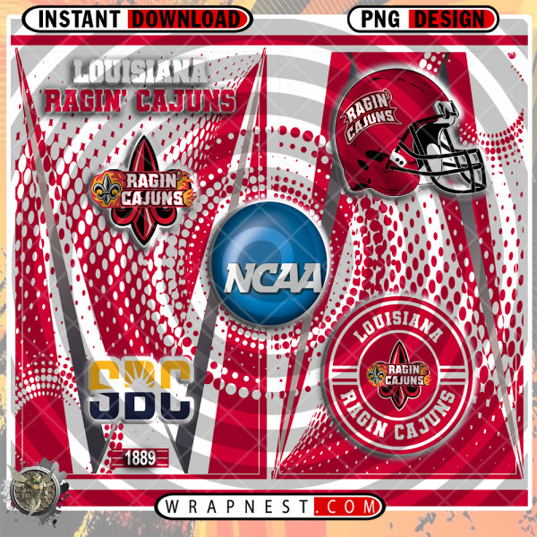 LOUISIANA TEAM LOGO WRAP