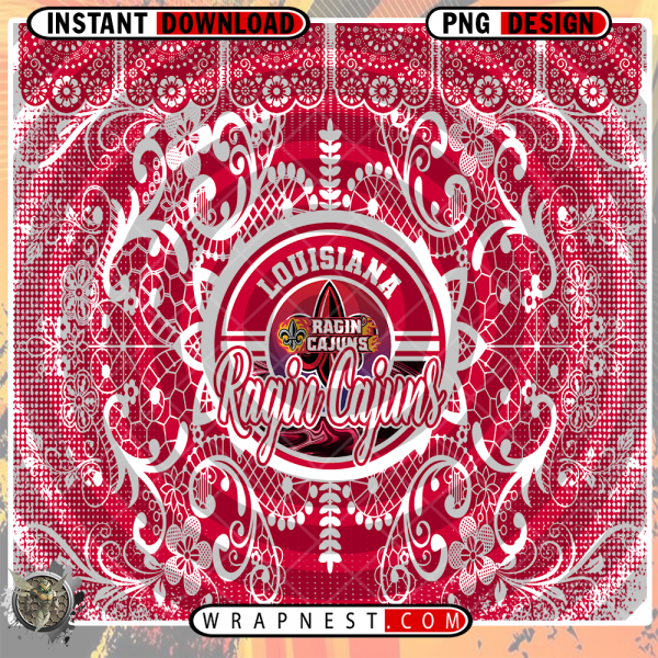 LOUISIANA RAGIN' LACE & LOGO WRAP
