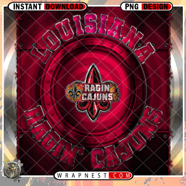LOUISIANA RAGIN' METAL WRAP