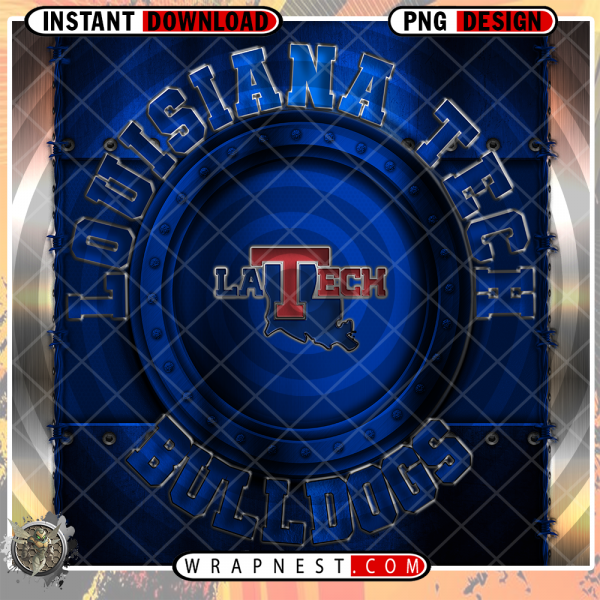 LOUISIANA TECH METAL WRAP