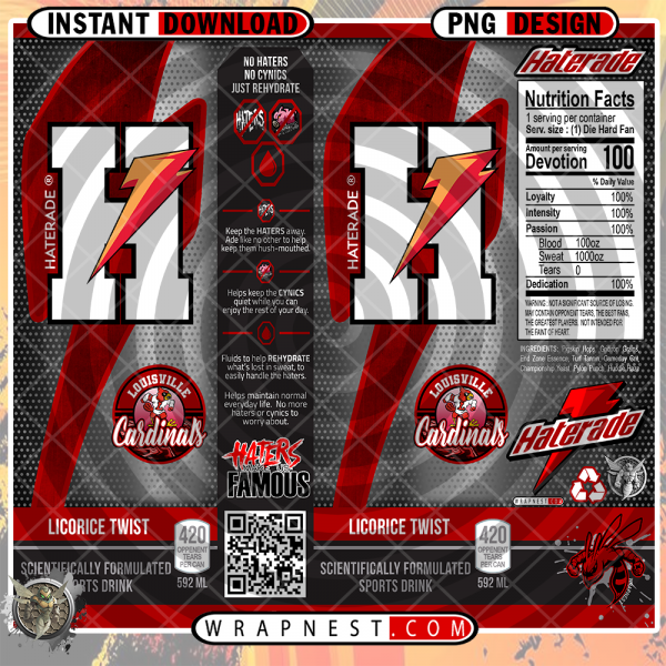 LOUISVILLE HATERADE WRAP