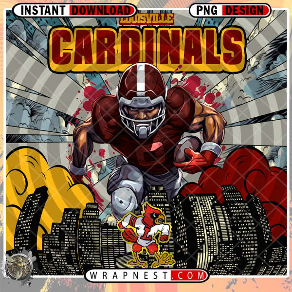 LOUISVILLE COMIC BOOK STYLE WRAP