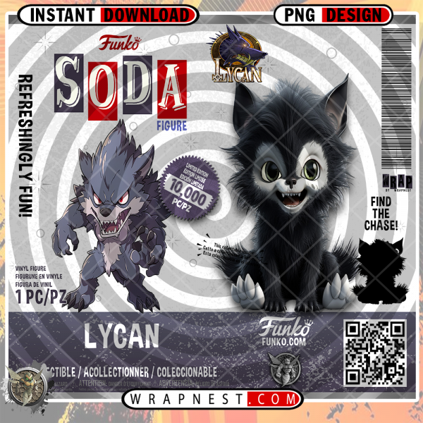 LYCAN FUNKO SODA WRAP