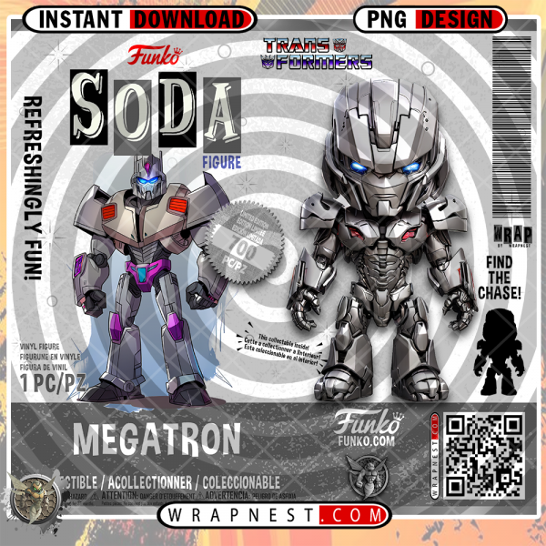 MEGATRON FUNKO SODA