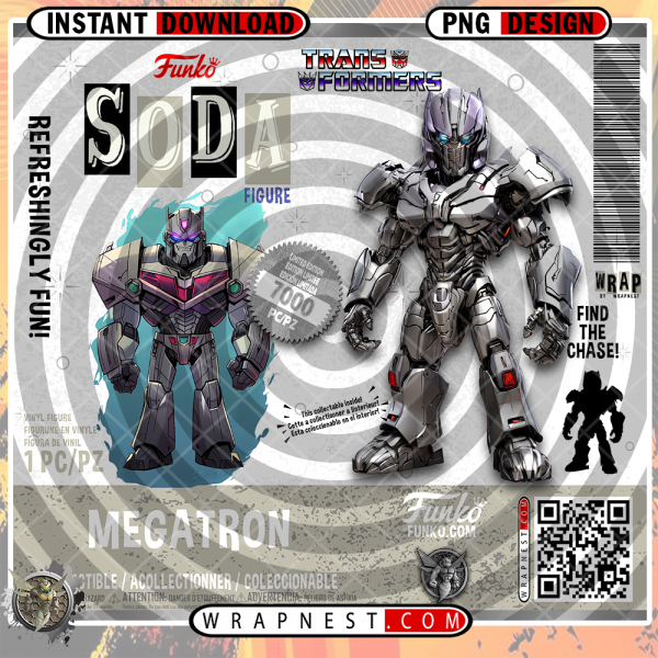MEGATRON FUNKO SODA