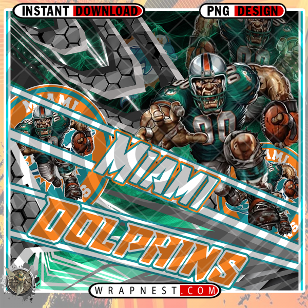 DOLPHINS SPORTY WRAP