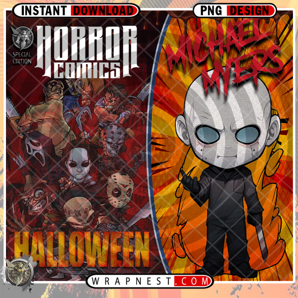 MICHEAL MYERS HORROR COMIC