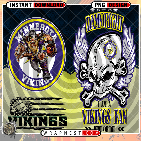 VIKINGS SKULL WRAP
