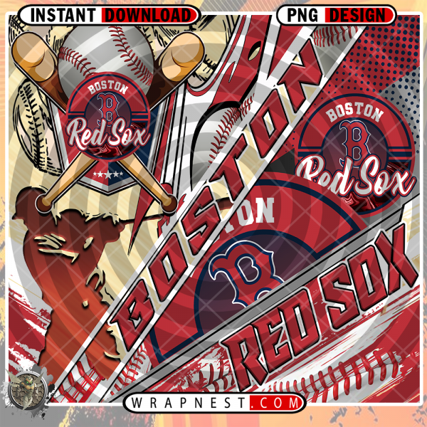RED SOX SILHOUETTE WRAP