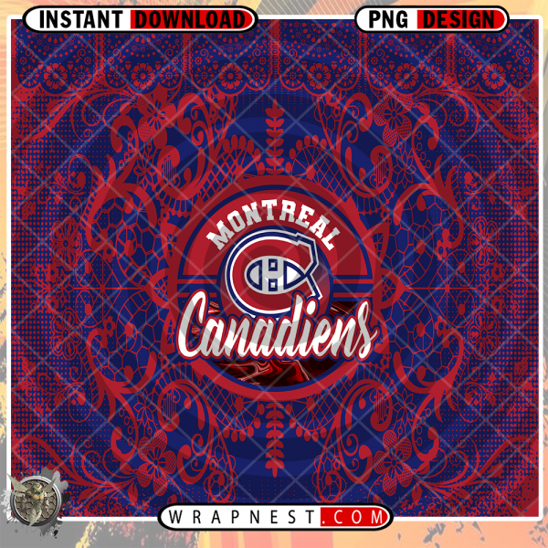CANADIENS LACE & LOGO WRAP