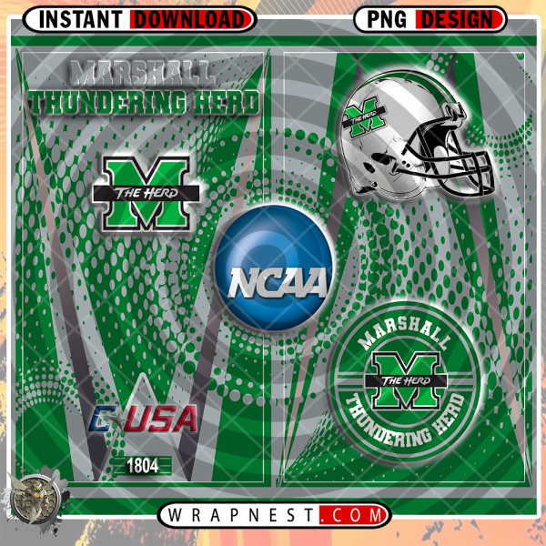 MARSHALL TEAM LOGO WRAP