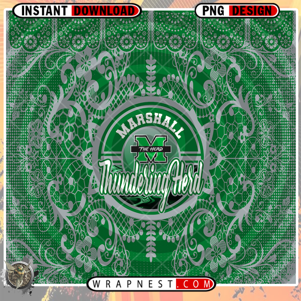 MARSHALL LACE & LOGO WRAP