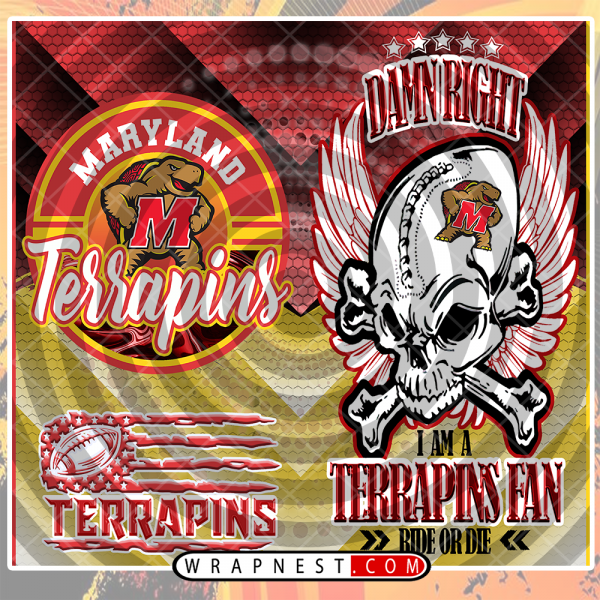 MARYLAND SKULL WRAP