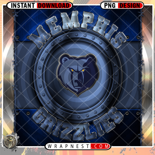 GRIZZLIES METAL WRAP