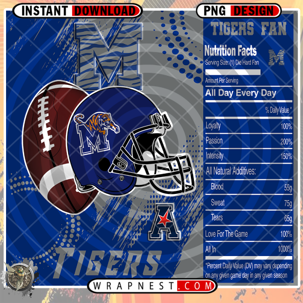 MEMPHIS TEAM FAN SODA WRAP