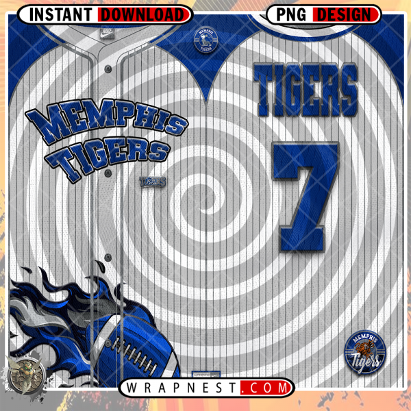 MEMPHIS TEAM BUTTON-UP WRAP