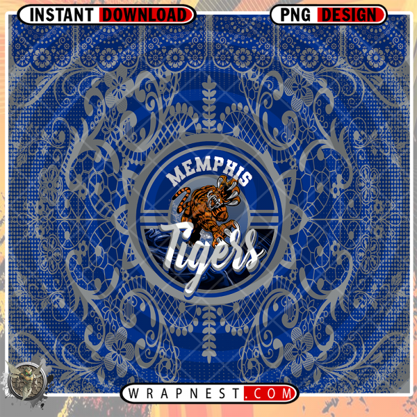MEMPHIS LACE & LOGO WRAP