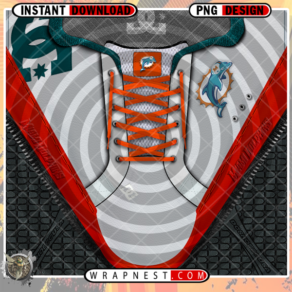 DOLPHINS DC SHOE WRAP