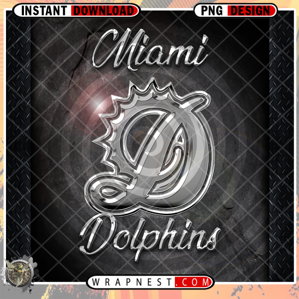 DOLPHINS CHROME WRAP
