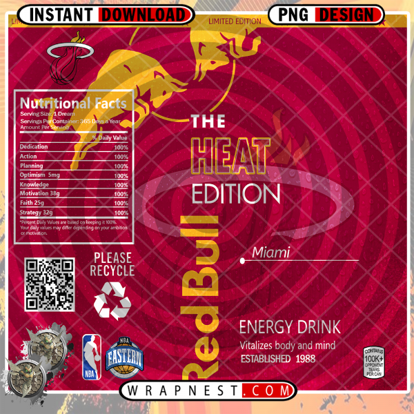 HEAT RED BULL WRAP