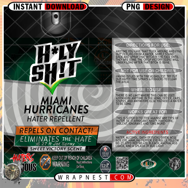 MIAMI HOLY SH*T WRAP