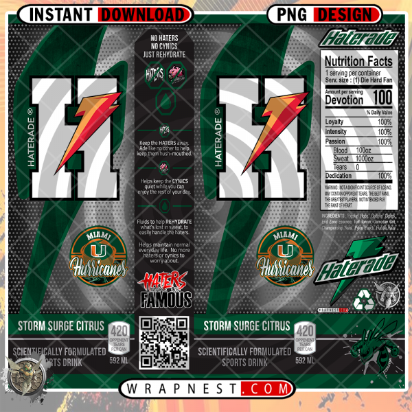 MIAMI HATERADE WRAP