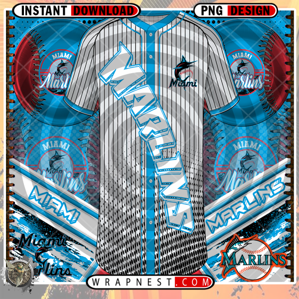 MARLINS JERSEY WRAP