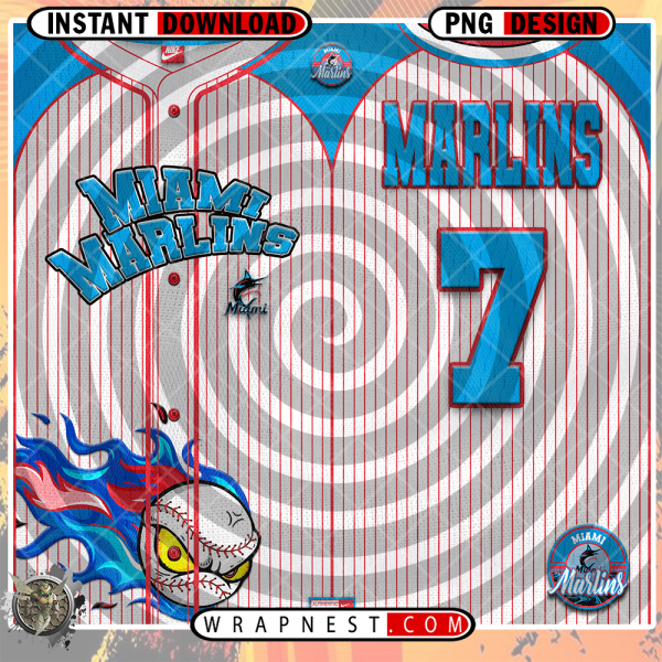 MARLINS TEAM BUTTON-UP WRAP