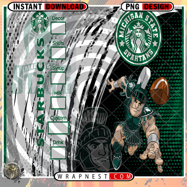 NCAA STARBUCKS WRAP