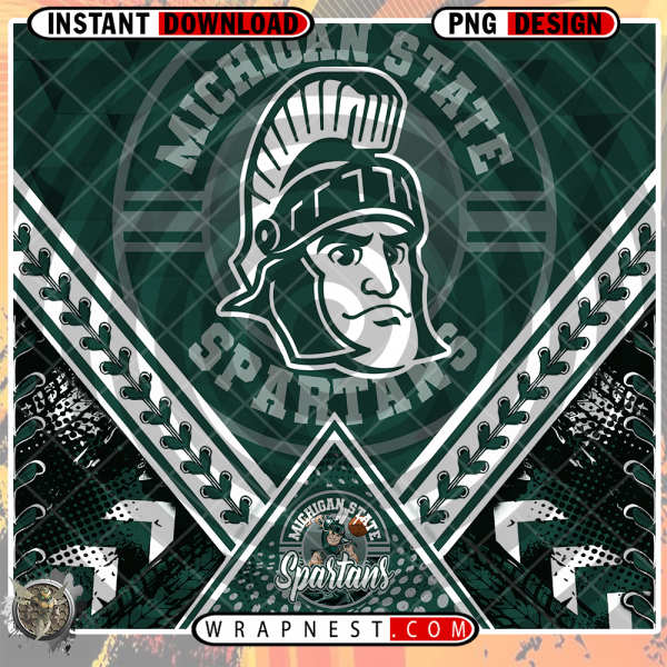 MICHIGAN STATE DIAMOND WRAP v1