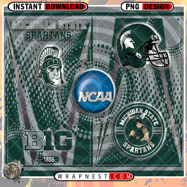 MICHIGAN STATE TEAM LOGO WRAP