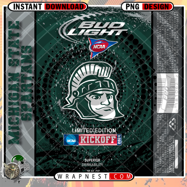 MICHIGAN STATE BUD WRAP v3