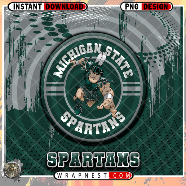 MICHIGAN STATE DOT LOGO WRAP