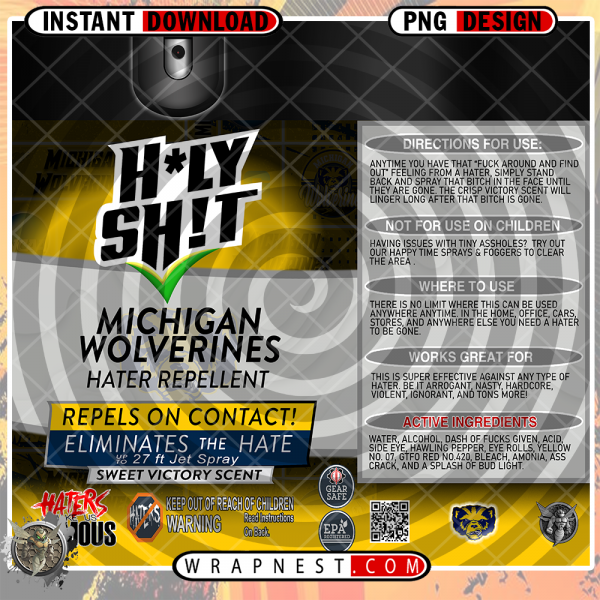 MICHIGAN HOLY SH*T WRAP