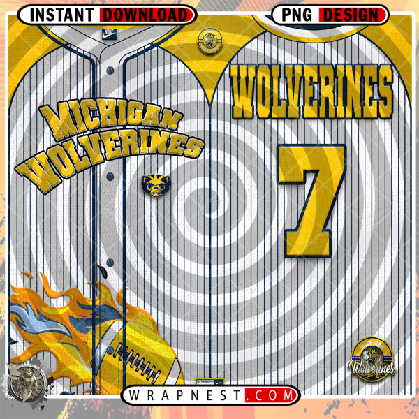 MICHIGAN TEAM BUTTON-UP WRAP
