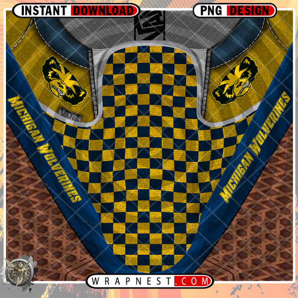 MICHIGAN VANS SHOE WRAP