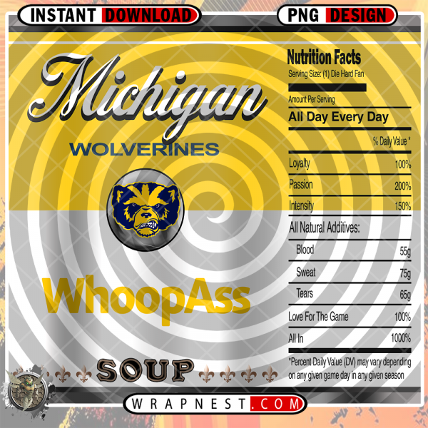 MICHIGAN WHOOPASS WRAP