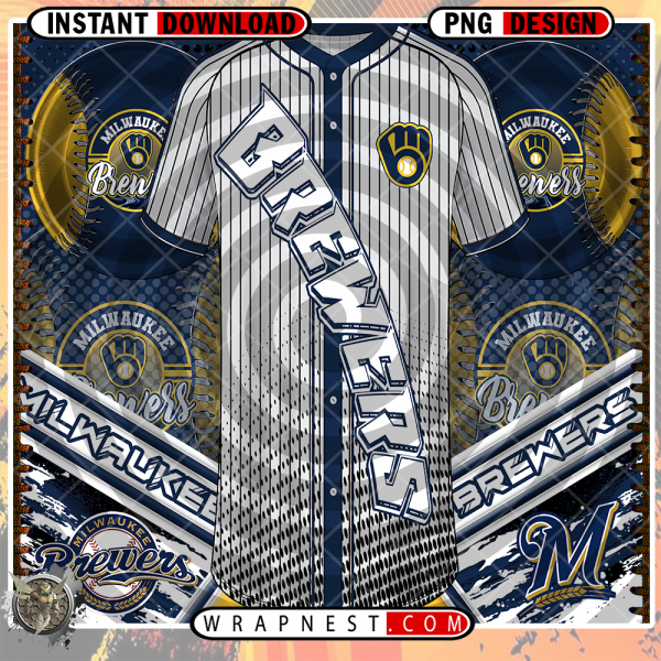 BREWERS JERSEY WRAP